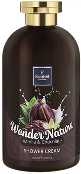 Крем-гель для душа Famirel Wonder Nature Vanilla&Chocolate 500 мл (7290114086820)