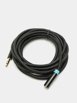 Кабель подовжувач audio jack 3.5 M/F для з'єднання периферійних пристроїв різного типу довжина 3м (5024720)