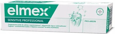 Професійна зубна паста для зменшення чутливості зубів та болю Elmex Sensitive Professional Pro-Argin 75мл