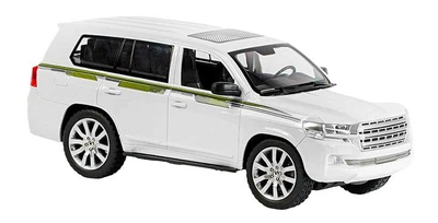Радиоуправляемая машина Toyota Land Cruiser на пульте автомобиль Тойота Ленд Крузер Полный привод White(i7-126050)