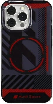 Etui Audi IML Sport MagSafe do Apple iPhone 13 Pro Max Black (AU-IMLMIP13PM-RSQ/D2-BK)