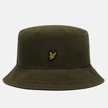 Панама унісекс Lyle & Scott Embroidered Script Logo Olive HE800AF-W485 хакі