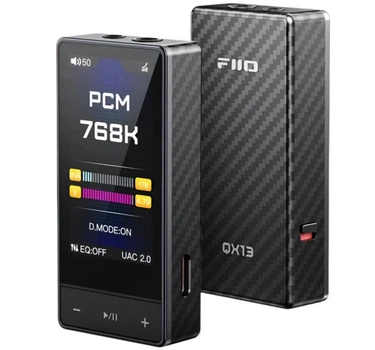 ЦАП с усилителем для наушников FiiO QX13 Black