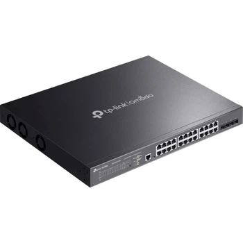 Коммутатор управляемый 24-портовый TP-Link Omada SG3428XPP-M2 200 Gbps 24x2.5G PoE++ 4xSFP+ USB2.0 Black