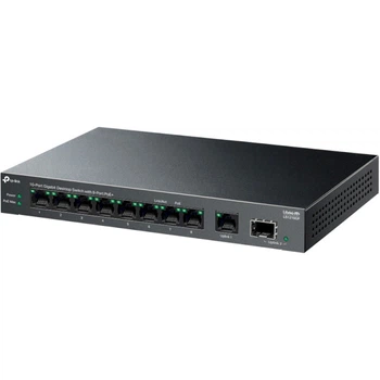 Коммутатор неуправляемый 10-портовый TP-Link LiteWave LS1210GP 20 Gbps 8xPoE+ 1xSFP 61W Black