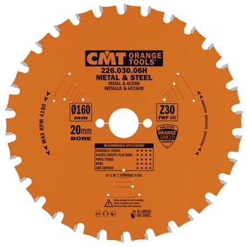 Диск пильный по металлу CMT 160x20x30Т (226.030.06H)
