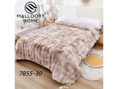 Плед MALLORY HOME 200*230 шиншила арт.7855 бежевий