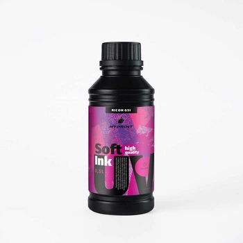 Чернила для УФ печати My Print UV LED soft для Ricoh G5I (0,5 л) magenta (11229)
