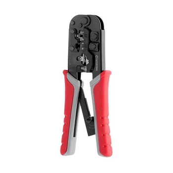 Клещи для опрессовки штекеров RJ11, RJ12, RJ45 типа Western INTERTOOL HT-7052 SDRT_5HT-7052