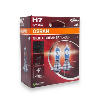 Галогенная лампа Osram H7 Night Breaker Laser Next Generation 64210NL-2HB +150% (02230)