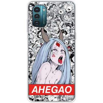 Силиконовый чехол BoxFace Nokia G21 Ahegao (44288-up2479)