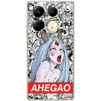 Силиконовый чехол BoxFace Infinix Note 40 4G Ahegao (57801-up2479)