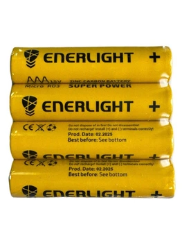 Батарейка Enerlight Super Power AAA R3 минипальчик (упаковка 4шт)