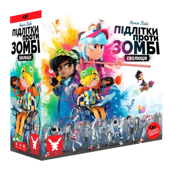 Настольная игра Зомби в городе (Zombie Teenz Evolution)