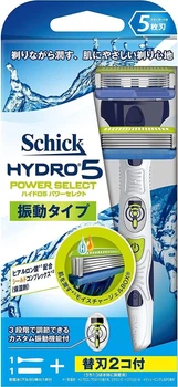 Бритва мужская Schick Hydro 5 Power Select (1 станок 2 картриджа 1 батарейка)