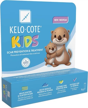 Гель для лікування та профілактики шрамів та рубців у дітей Kelo-Cote Kids Scar Prevention and Treatment (6 гр)