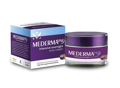 Інтенсивний нічний гель від рубців і шрамів Mederma PM Intensive Overnight Scar Cream банка 30 г