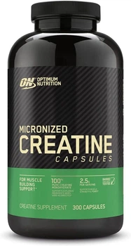 Микронизированный креатин Optimum Nutrition в капсулах 2,5 гр 300 капсул