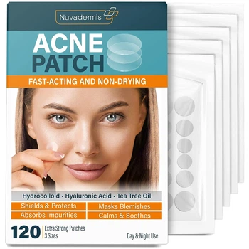 Патчі від прищів та акне Nuvadermis Acne Pimple Patches (120 шт)
