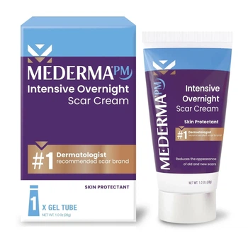 Інтенсивний нічний гель від рубців і шрамів Mederma PM Intensive Overnight Scar Cream тюбик 28 г