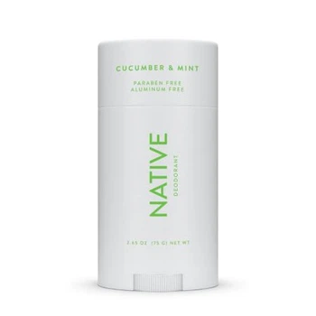 Дезодорант органічний Native Deodorant Cucumber & Mint огіркова м'ята унісекс без алюмінію та спирту 75гр