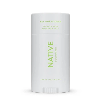Органический дезодорант Native Deodorant Key lime & Sugar с ароматом лайма ванили и кокоса унисекс 75 гр без алюминия и без спирта