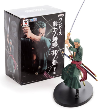 Фігурка Bandai Spirits One Piece Roronoa Zoro Ван Піс Зоро Swordsmans 20 см BS OP Z S 20