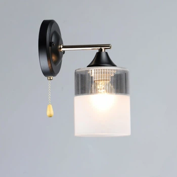 Світильник настінний Бра Light House SRS-20327/1W BK+FG чорний золото