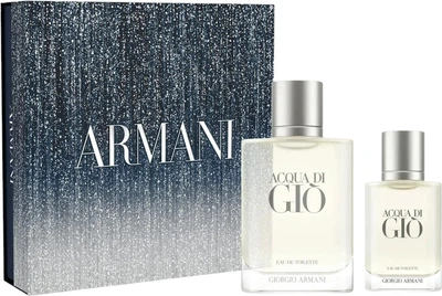 Набір для чоловіків Giorgio Armani Acqua Di Gio Pour Homme Туалетна вода 100 мл + Туалетна вода 30 мл (3614274692457)