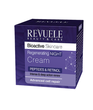 Регенерирующий Revuele Bioactive ночной крем Пептиды и Ретинол 50 мл