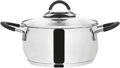 Каструля Orion Dalie з кришкою з нержавіючої сталі 1.8 л (8592381165758)