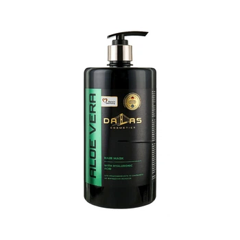Маска для волос Dalas Cosmetics Aloe Vera Hair Mask С гиалуроновой кислотой и соком алоэ 900 мл (4262396141538)