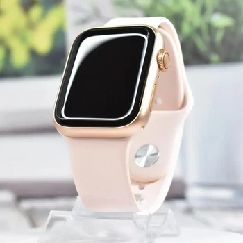 Смарт-часы Smart Watch GS7 Pro Max, 45 мм, звонки, беспроводная зарядка розовый