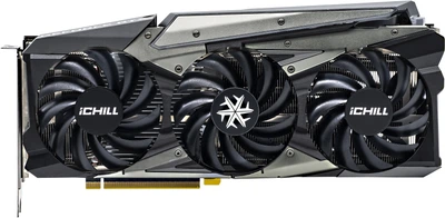 Видеокарта INNO3D PCI-Ex GeForce RTX 3060 Ichill X3 Red LHR 12GB GDDR6 (192bit) (1837/15000) (3 x DisplayPort, HDMI) (C30603-12D6X-167139AH)