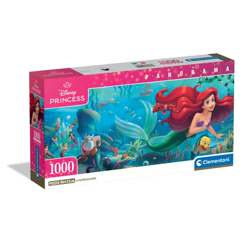 Пазл Clementoni Русалонька Дісней Disney The Little Mermaid - 1000 елементів (8005125398935)