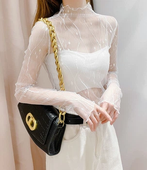 Прозора кофтинка Honey Fashion Accessories XS/S біла (30к020)