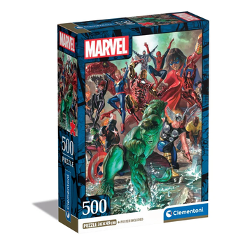 Пазл Месники Марвел - The Avengers Marvel - 500 шт Clementoni 35546