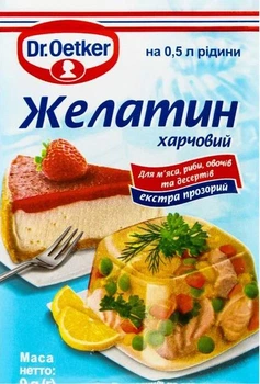 Желатин Dr.Oetker пищевой 9 г