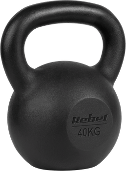 Гиря бітумна Rebel Active RBA-2323-40 40 кг (5901890111720)