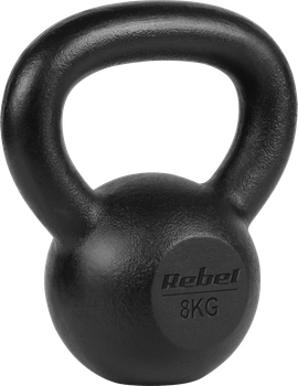 Гиря бітумна Rebel Active RBA-2323-08 8 кг (5901890111607)