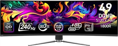 Монитор MPG 491CQPX QD-OLED MSI