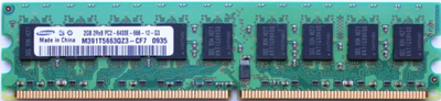 Пам'ять Samsung 2GB DDR2 800Мгц ECC (M391T5663QZ3-CF7)