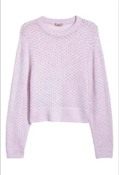 Жіночий джемпер H&M 720354-2 4XL(175/152) фіолетовий (2000005026812)