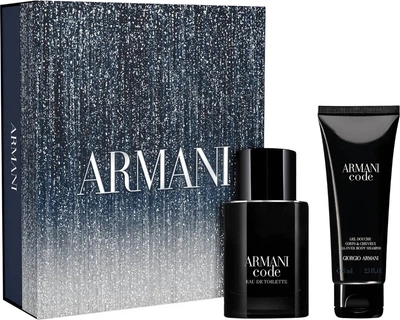 Набір для чоловіків Giorgio Armani Code Pour Homme Туалетна вода 50 мл + Гель для душу 75 мл (3614274692518)