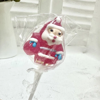 Лизак на паличці Миколай/Санта