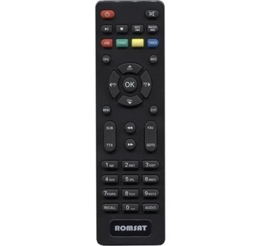 Пульт для T2 тюнера ROMSAT T8005HD / T8030HD / T8050HD