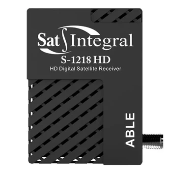 Спутниковий ресивер тюнер-приставка Mpeg 4 Sat-Integral S-1218 HD ABLE