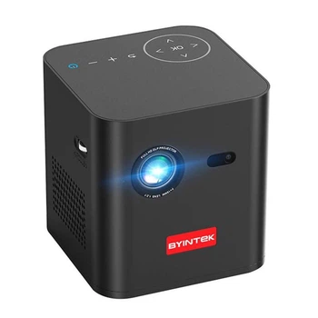 Мініпроектор BYINTEK Р19 DLP-Link 3D на Android 9 батарея 7800 мА·год для смартфона та IPhone кишеньковий проектор