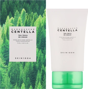 Успокаивающий гель-крем SKIN1004 Madagascar Centella Tea-Trica B5 Cream с чайным деревом и витамином B5 75 мл