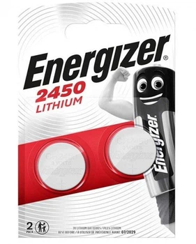 Батарейка Energizer CR2450 Lithium 3v (2 шт.)